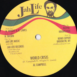 Al Campbell : Collie Herb / World Crisis (12", RE)