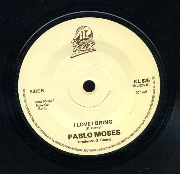 Pablo Moses : Give I Fe I Name  (7")