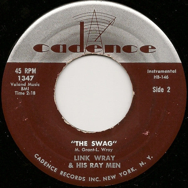 Link Wray & His Ray Men* : Rumble (7", Single)