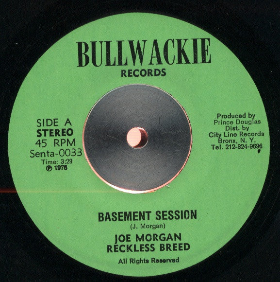 Joe Morgan, Reckless Breed : Basement Session (7")
