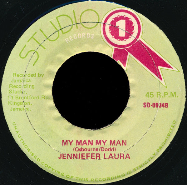 Jenniefer Laura* : My Man My Man (7")