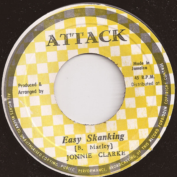 Johnny Clarke : Easy Skanking (7")