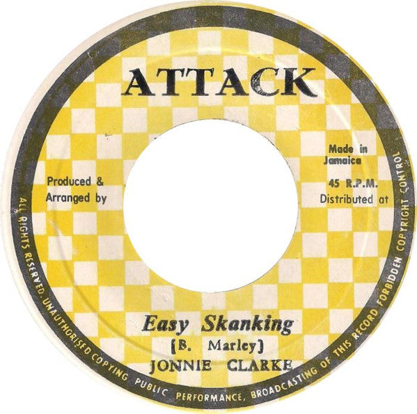 Johnny Clarke : Easy Skanking (7")