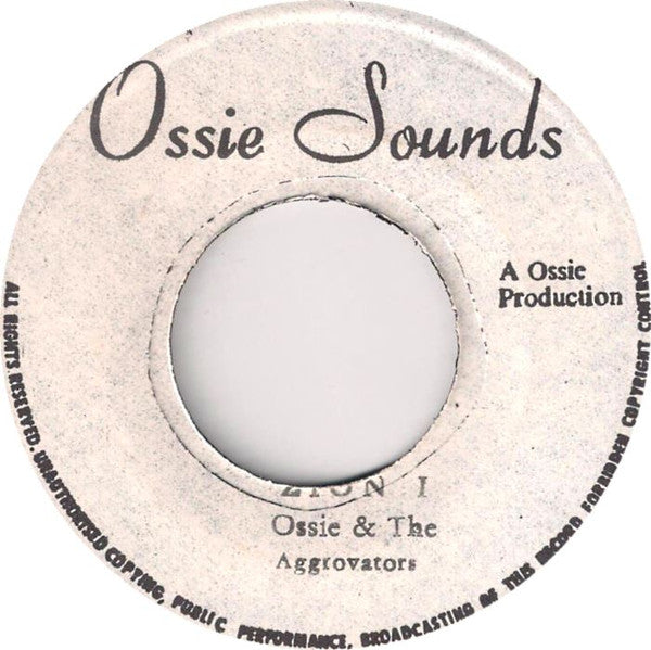 Frankie Jones (2) / Ossie Hibbert & The Aggrovators : Rasta Children / Zion I (7")