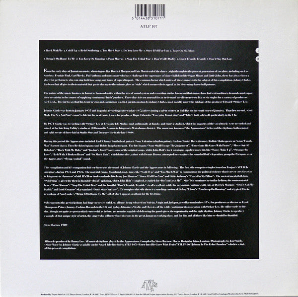 Johnny Clarke : Don't Trouble Trouble (LP, Comp)