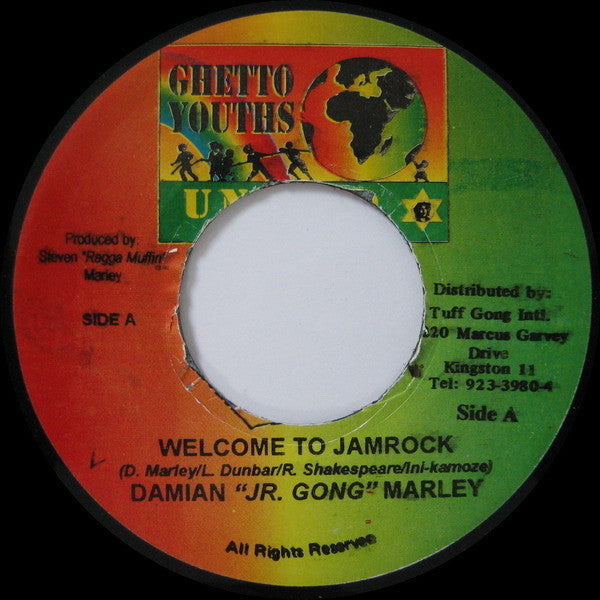 Damian "Jr. Gong" Marley* : Welcome To Jamrock (7", RE)