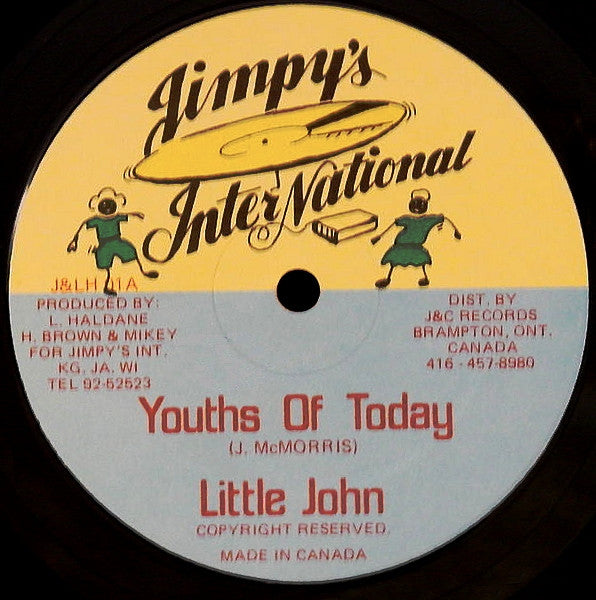 Little John / Dickie Ranking* : Youths Of Today (12")