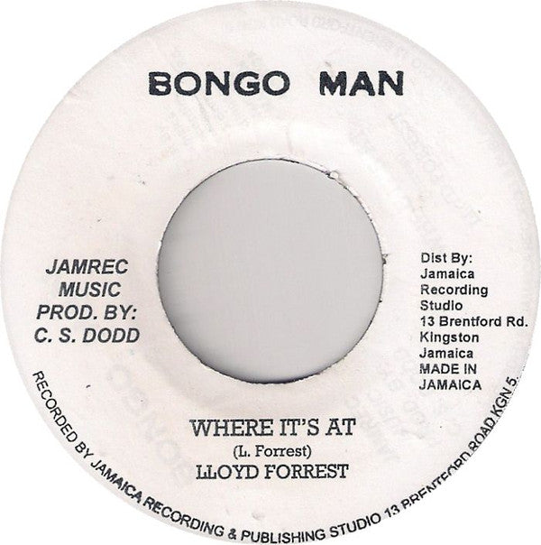 Lloyd Forrest* : Where It's At (7", RP)