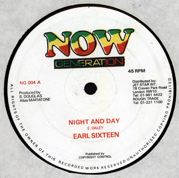 Earl Sixteen : Night And Day / Changing World (12")