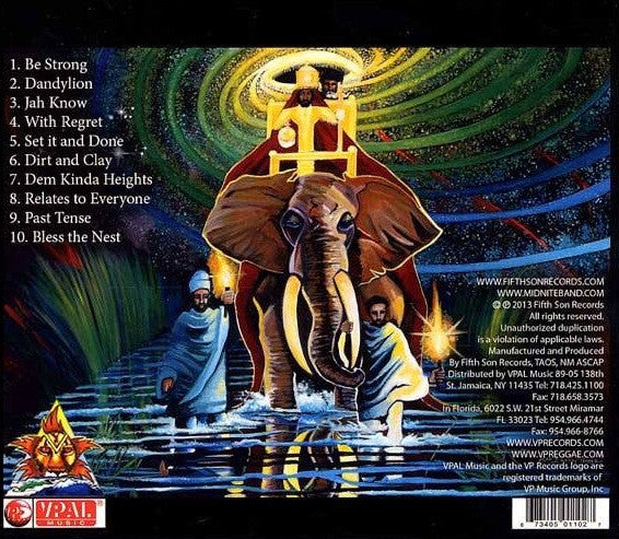 Midnite (2) : Be Strong (CD, Album)