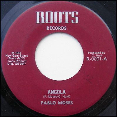 Pablo Moses : Angola (7")