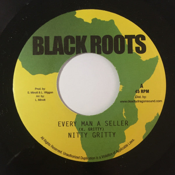 Nitty Gritty : Every Man A Seller (7", Ltd, Num)