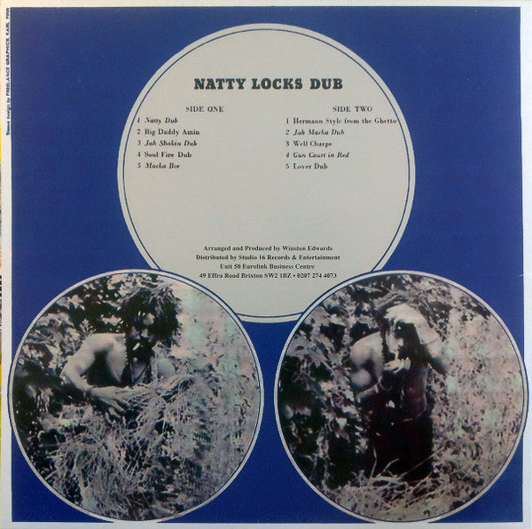 Winston Edwards : Natty Locks Dub (LP, Album, RE)