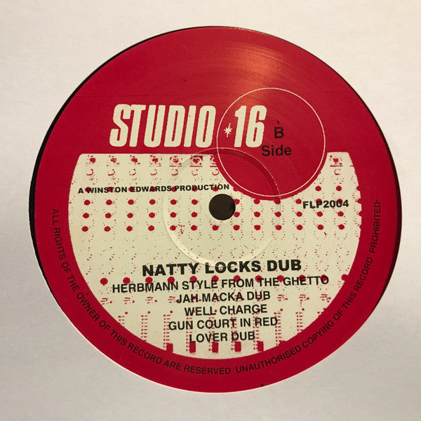 Winston Edwards : Natty Locks Dub (LP, Album, RE)