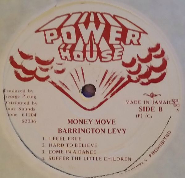 Barrington Levy : Money Move (LP, Album, RE)