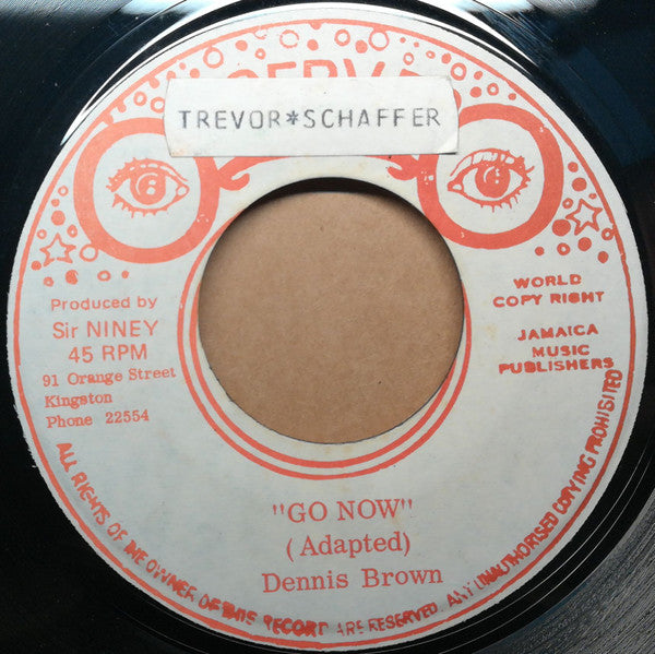 Dennis Brown : Go Now (7", Single)
