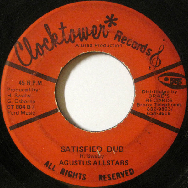 Tetrack : I'm Not Satisfied (7")