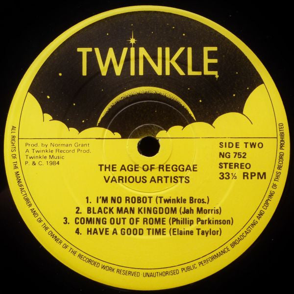 Various : The Age Of Reggae (LP)