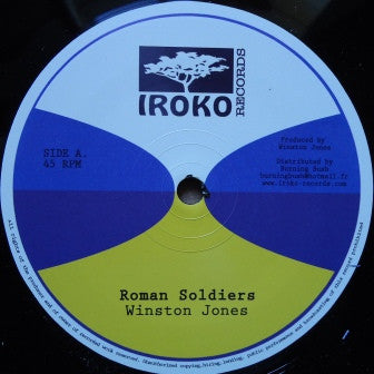 Winston Jones (2) : Roman Soldiers / Can't Fight Against Jah (12", RE)
