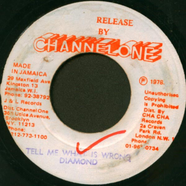 The Mighty Diamonds : Tell Me What Is Wrong (7")