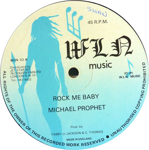 Michael Prophet : Rock Me Baby / Don't Throw Stone (12")