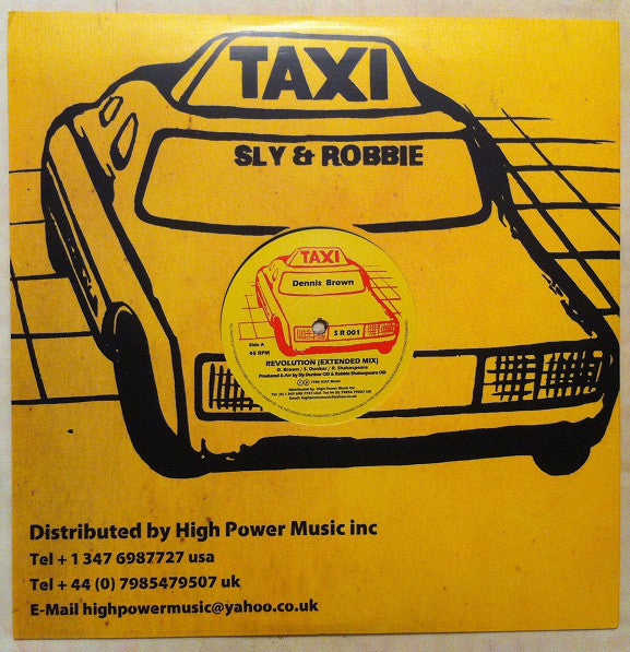 Dennis Brown : Revolution (Extended Mix) (12", RE)