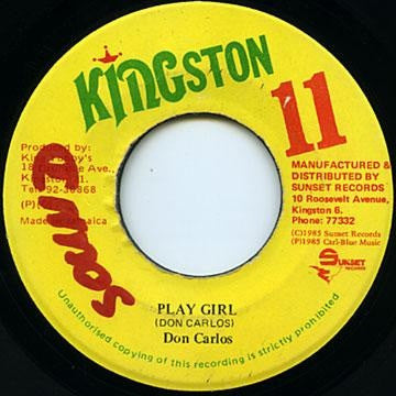 Don Carlos (2) : Play Girl (7")