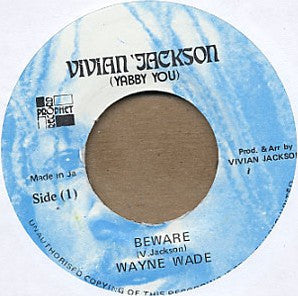 Wayne Wade : Beware (7", RP)