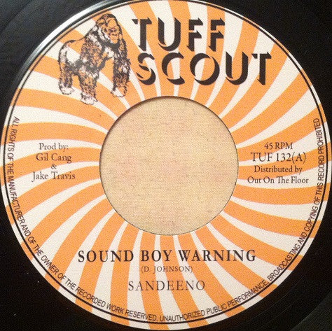 Sandeeno : Sound Boy Warning (7")