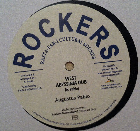 Augustus Pablo : Power Of The Trinity Dub / West Abyssinia Dub (12", RE)