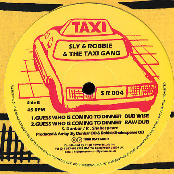 Black Uhuru : Guess Who Is Coming To Dinner (Extended Mix) (12", RE)