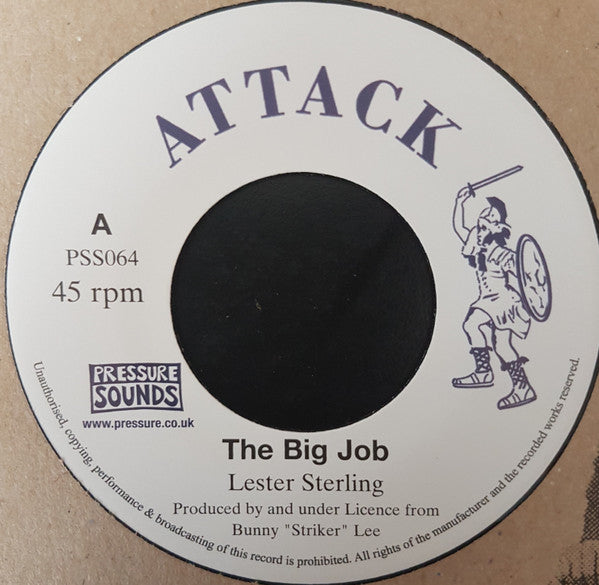 Lester Sterling : The Big Job (7", Single, RE)