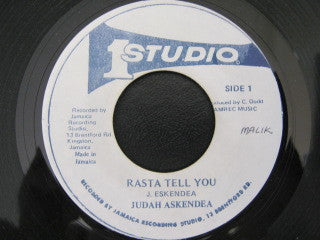 Judah Eskender Tafari : Rasta Tell You (7", RP)