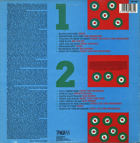 Various : Niney And Friends - Blood And Fire 1971-1972 (LP, Comp)