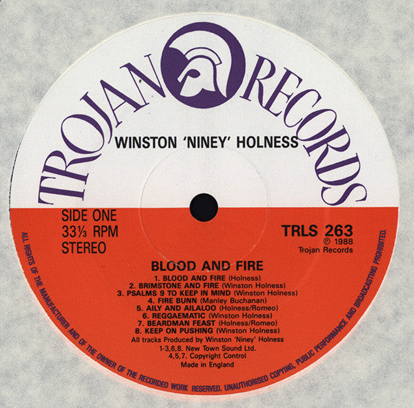 Various : Niney And Friends - Blood And Fire 1971-1972 (LP, Comp)