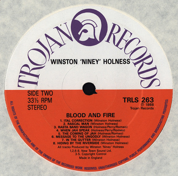 Various : Niney And Friends - Blood And Fire 1971-1972 (LP, Comp)