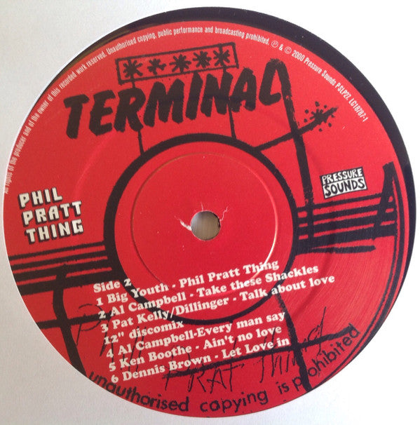 Various : Phil Pratt Thing (LP, Comp)