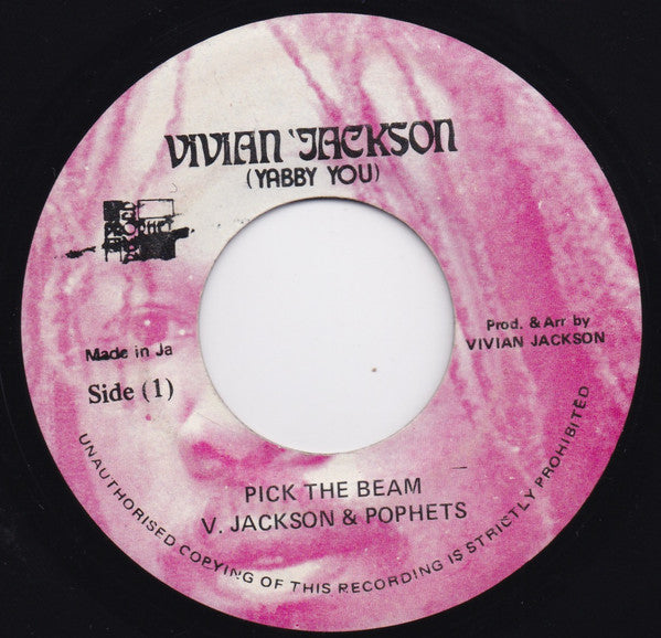 Vivian Jackson  & The Prophets : Pick The Beam (7")