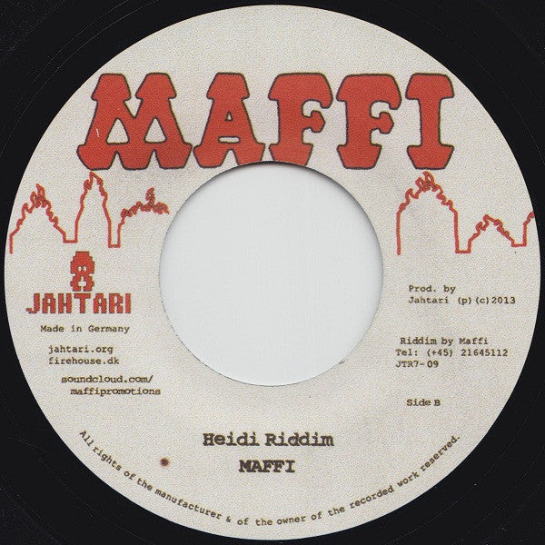 Speng Bond : White Horse / Heidi Riddim (7")