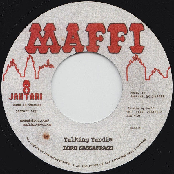 Junior Roy / Lord Sassafrass : Run Di Session / Talking Yardie (7")