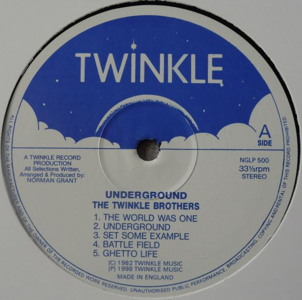 Twinkle Brothers : Underground (LP, RP)