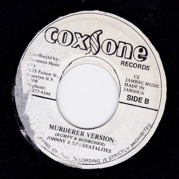 Johnny Osbourne / The Skatalites : Murderer (7", Single, RP)