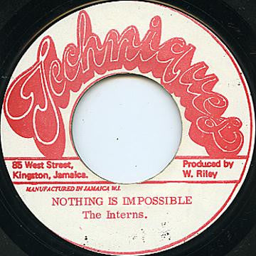The Interns (2) : Nothing Is Impossible (7")