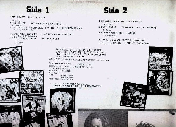 Various : Origination: Sky High And The Mau Mau '74-'84 (LP, Comp)