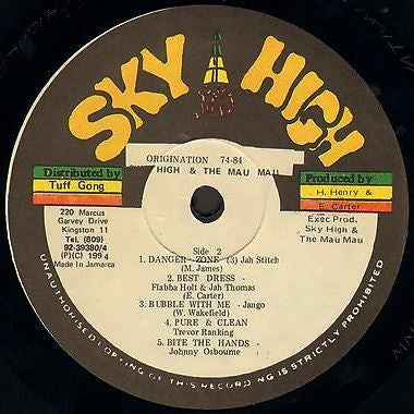 Various : Origination: Sky High And The Mau Mau '74-'84 (LP, Comp)