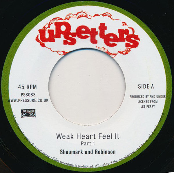 Shaumark And Robinson* : Weak Heart Feel It (7")