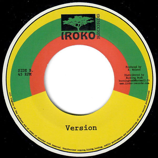 Enos McLeod : Sufferer's Prayer (7", RE)