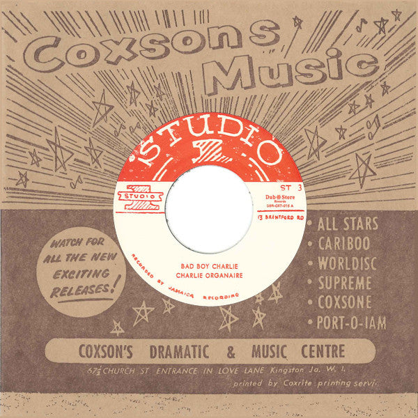 Charlie Organaire* : Bad Boy Charlie (7")