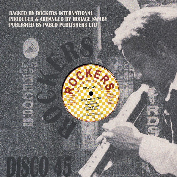Junior Delgado / Jah Levi (2) / Augustus Pablo / Pablo All Stars : Away With Your Fussing And Fighting / Selassie I Veranda / King David Melody / Solomon Dub (12", RE)
