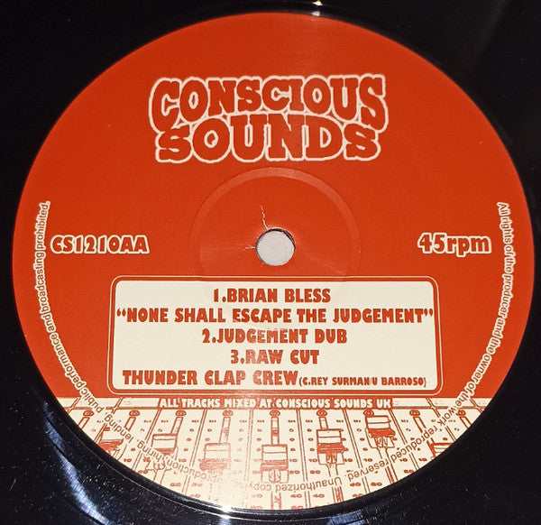 Prince Alla / Sista Maria / Brian Bless : Get Burned / Movin / None Shall Escape The Judgement (12", EP)